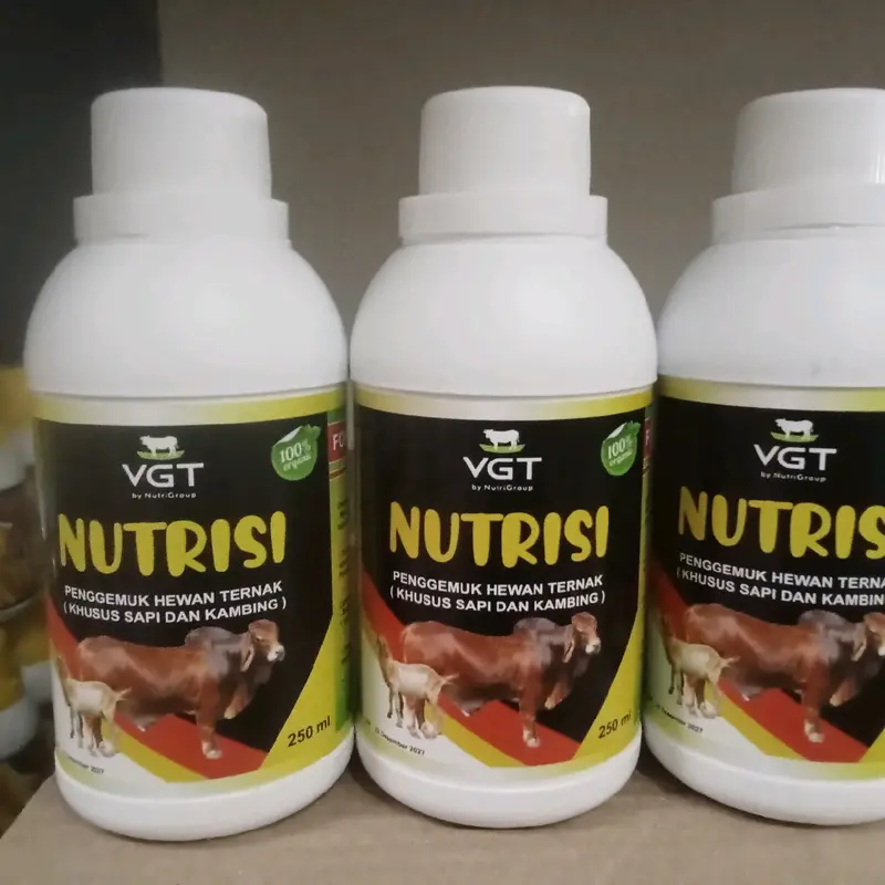 VGT Nutrisi Ternak Sapi Kuda dan Kambing untuk Penggemuk 1