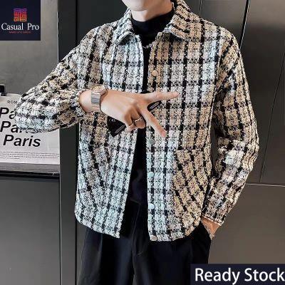 Áo Khoác Mùa Đông Kẻ Sọc Dày Cho Nam, Phong Cách Mới, Cao Cấp, Hợp Thời Trang, Dáng Ôm, Áo Khoác Phổ Biến Ya Shuai Jacket Menswear