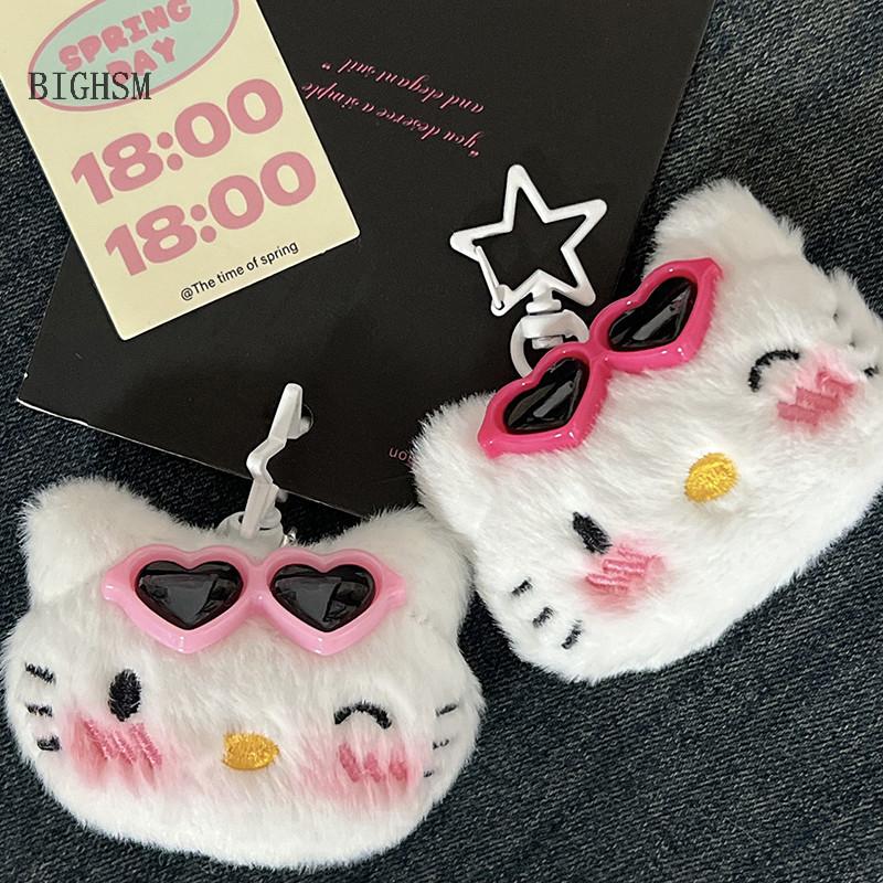  Sanrio Hello Kitty Sang Trọng Búp Bê Móc Khóa Mặt Dây Chuyền Hoạt Hình KT Mèo Nhồi Bông Sang Trọng Móc Khóa Túi Phụ Kiện Bé Gái Quà Tặng Martijn 