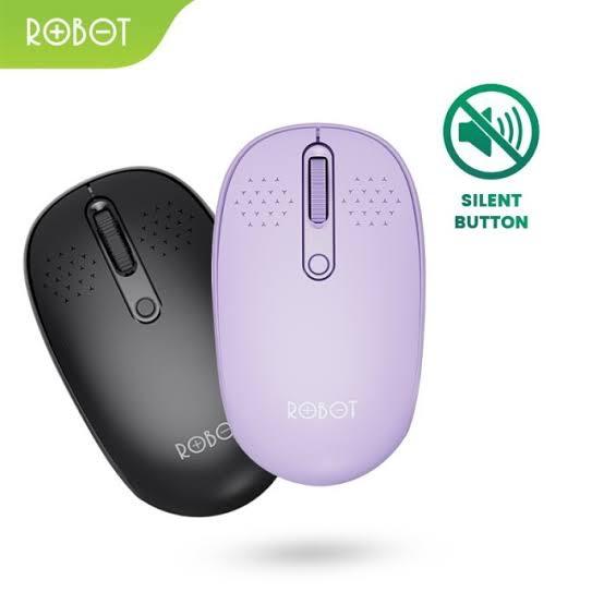 Mouse Wireless Robot M360 - Mouse Komputer Tanpa Kabel - Computer 0
