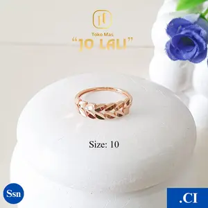 tm jolali mrg - cincin variasi model daun