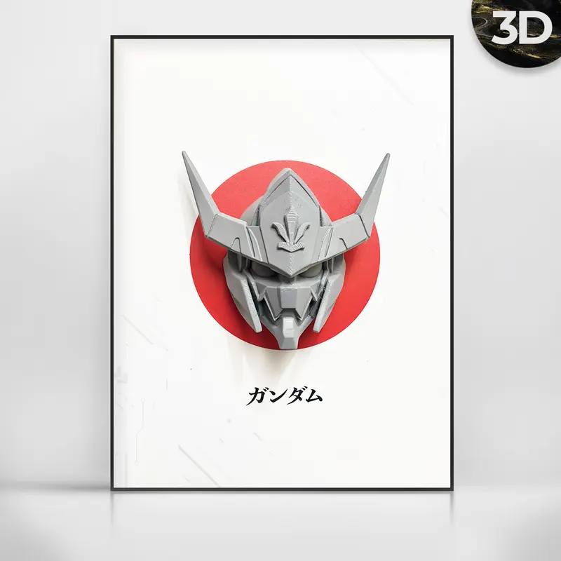 Mutu 3D Poster - High End 3D Frame Poster Aesthetic - 3D wall Decor - 3D Decoration 2