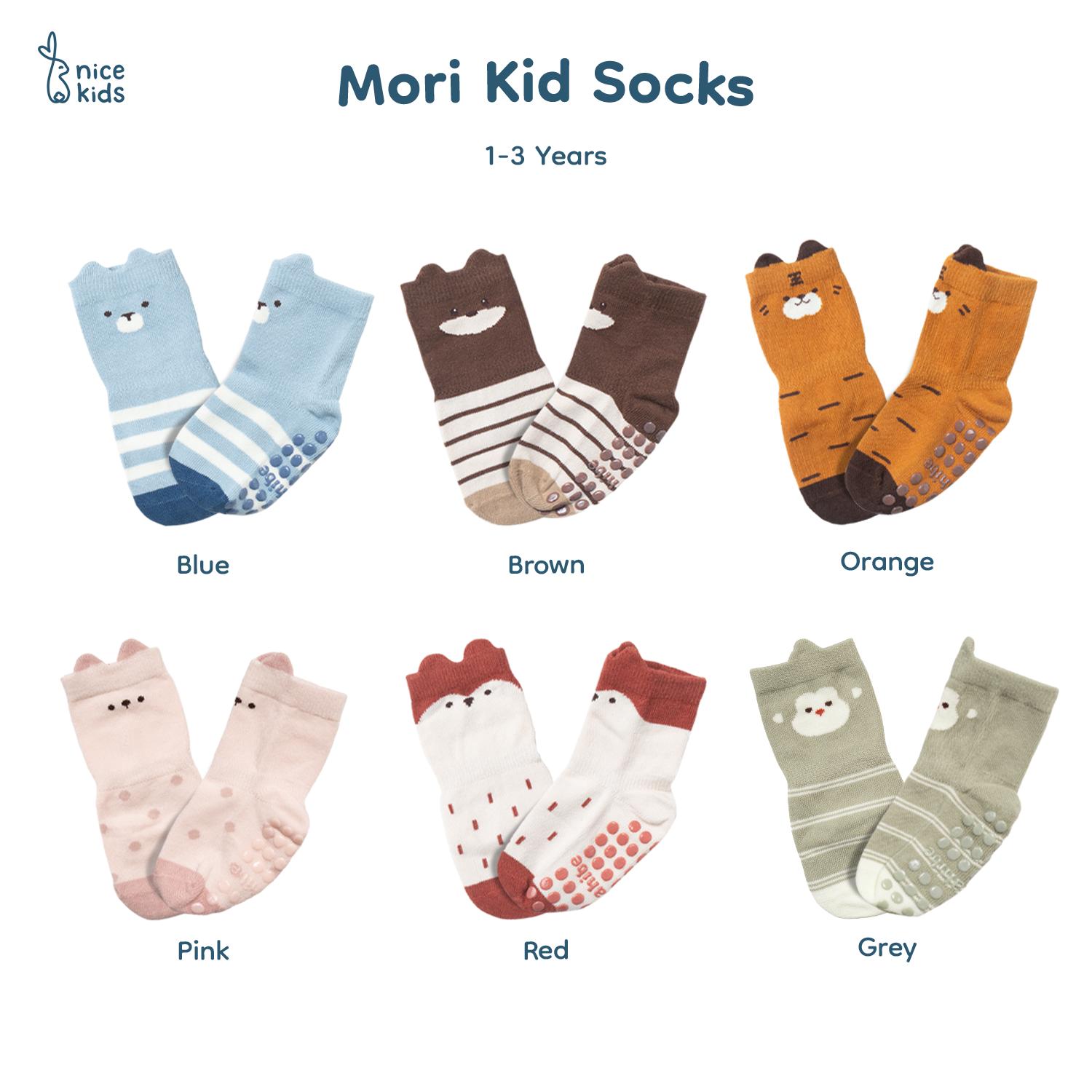 Nice Kids - Mori Kids Socks Kaos Kaki Anak Motif Lucu