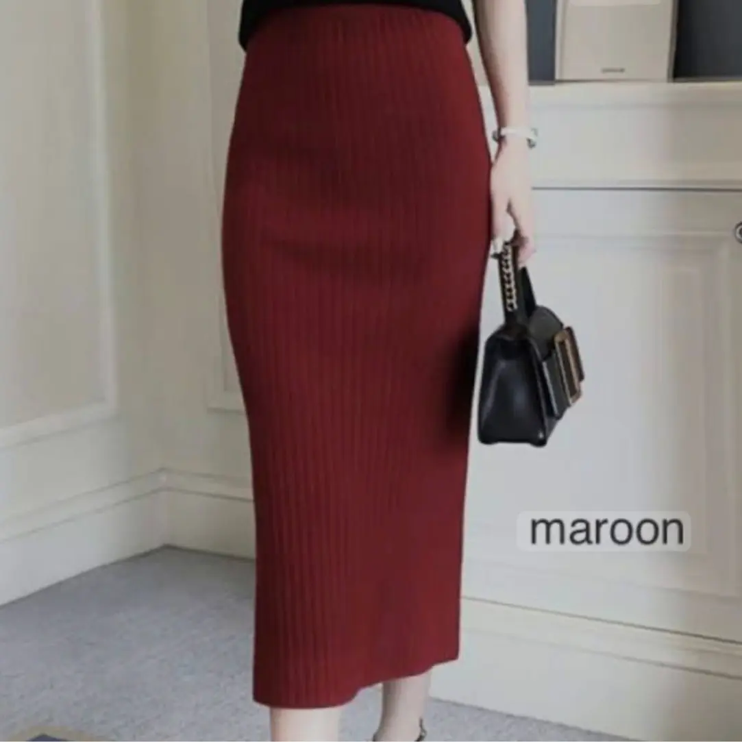 JASMINESTORE - ROK RAJUT PREMIUM - ROK RAJUT - OOT D WANITA - ROK PREMIUM Fit Kaos Panjang Santai