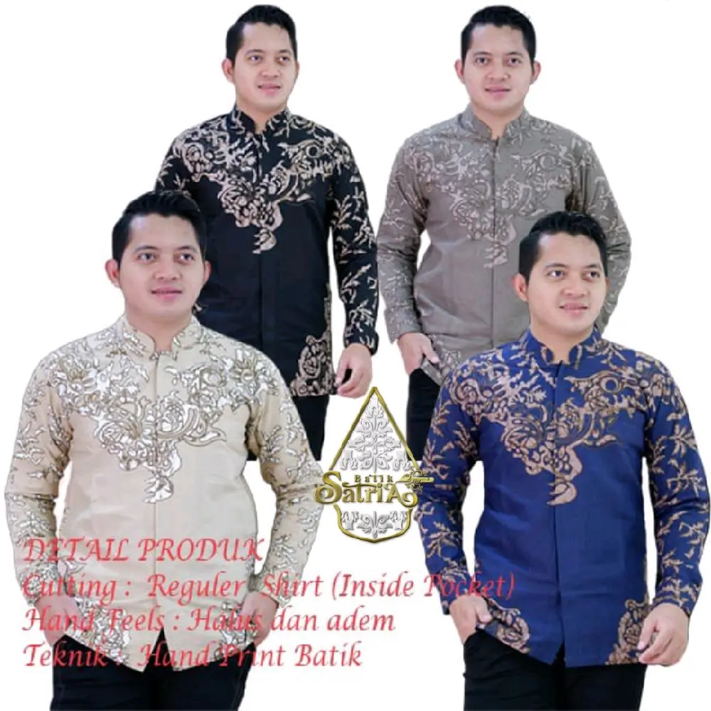 MOTIF ARDHANA EKSLUSIF - Baju Batik Koko Lapis Furing Premium Lengan Panjang Modern