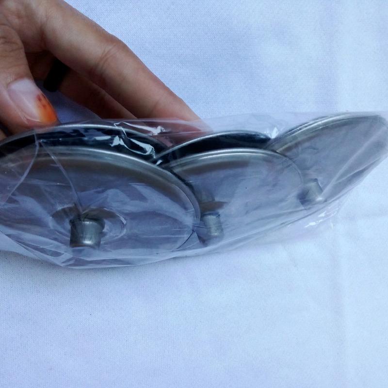 Tutup gelas stainless 6 pcs D8 cm 6