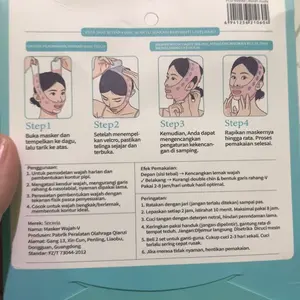 BLOOMIFY Perban V-face lifting | Dapat digunakan dalam jangka panjang | Dapat dicuci | Tersedia 3 pilihan model | Lebih besar dan lebih tebal, nyaman dipakai tanpa menekan wajah
