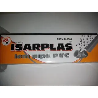 ISARPLAS LEM PIPA PVC 40G FOX FITTING PVC