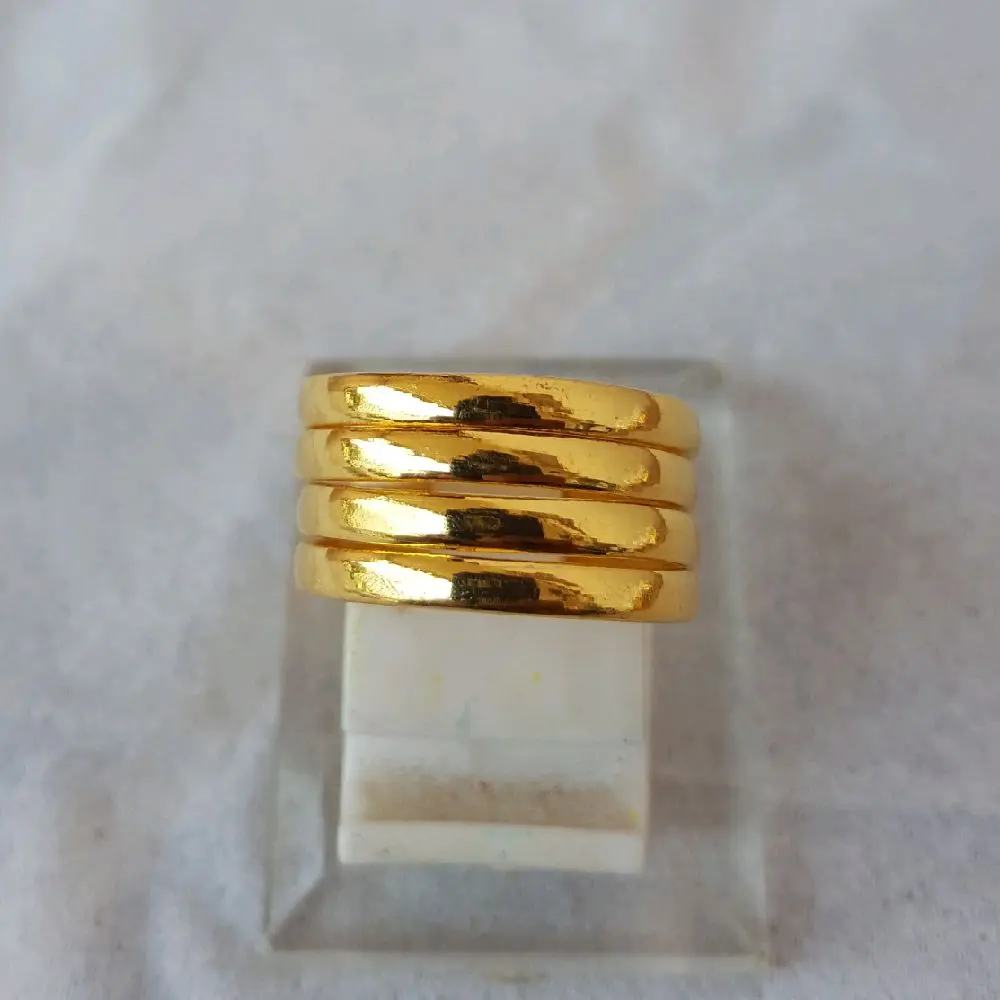 Cincin Seleser 4 Polos Lapis Emas Goldplated