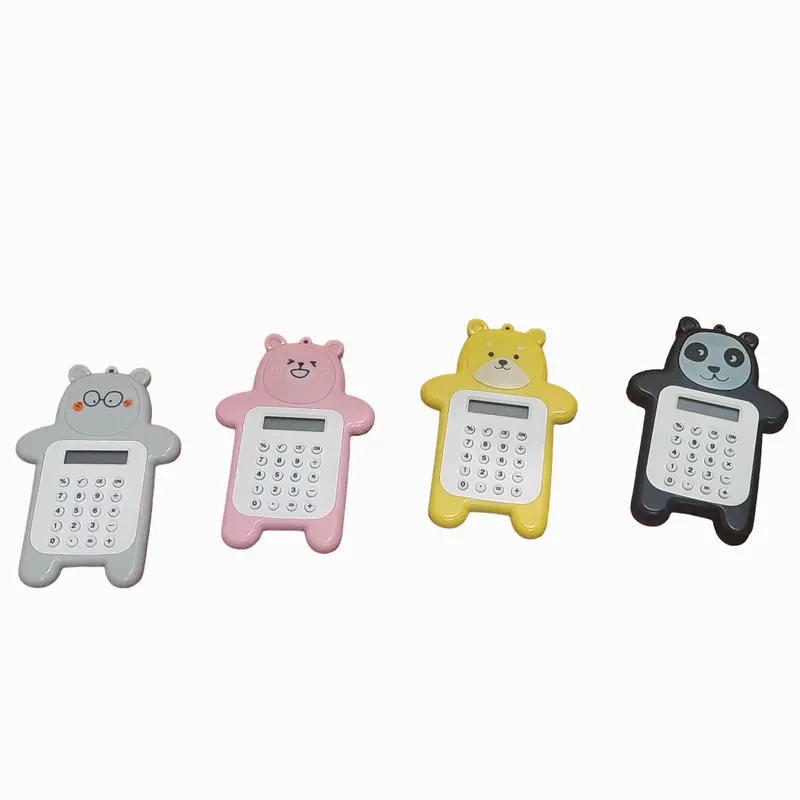 Calkulator Mini 8 Digit Karakter Lucu Kalkulator Anak Sekolah A077 2