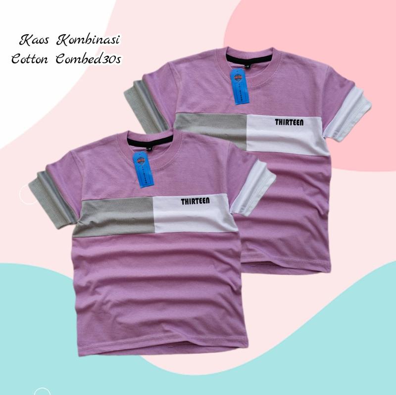 Product Introduction of Kaos kombinasi anak abu Thirteen umur 1-10 tahun 23