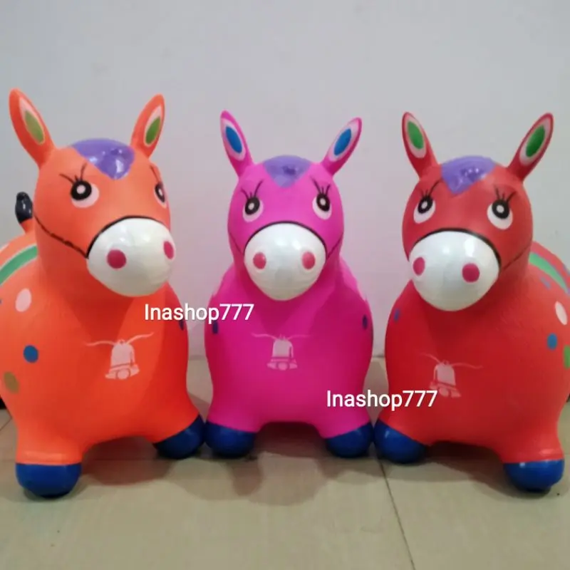 Animal Jumping Music Karet Kuda (SNI)/ Mainan Kuda Kudaan Anak 0
