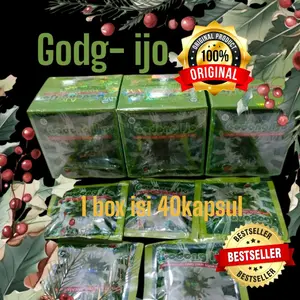 Godg-ijo Terlaris Go-dng- Kapsul Pereda Nyeri Persendian Mengobati Asam Urat dan Reumatik Isi 40 Kapsul Original Bestseller