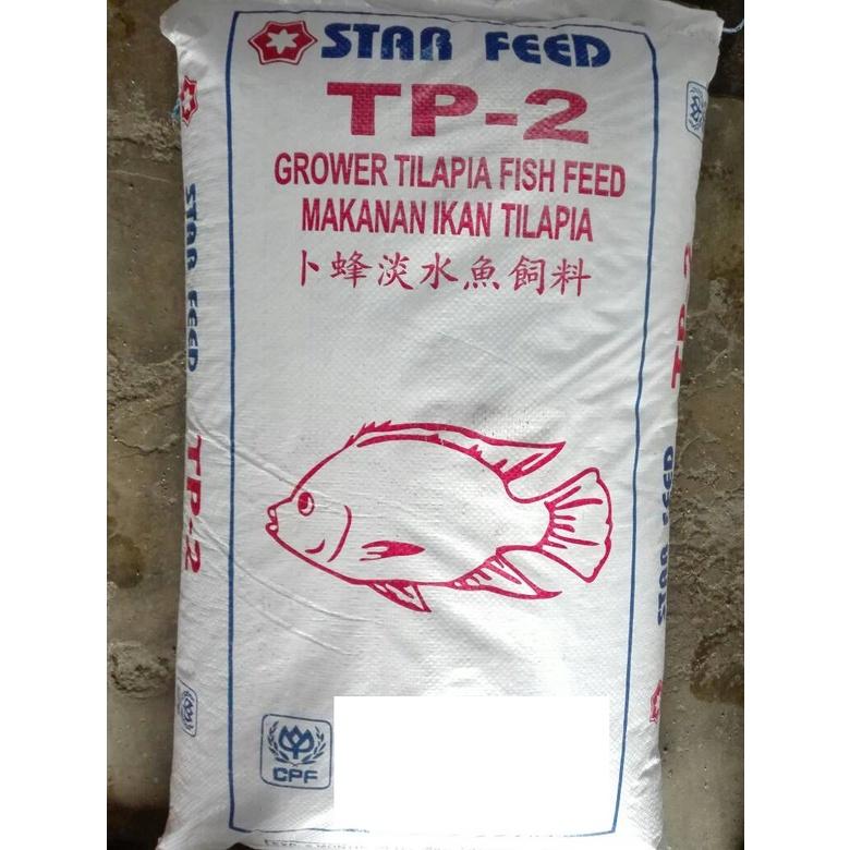 Star Feed TP2 Tilapia Fish Feed 20kg 28% Protein Pond Makanan Ikan Kolam
