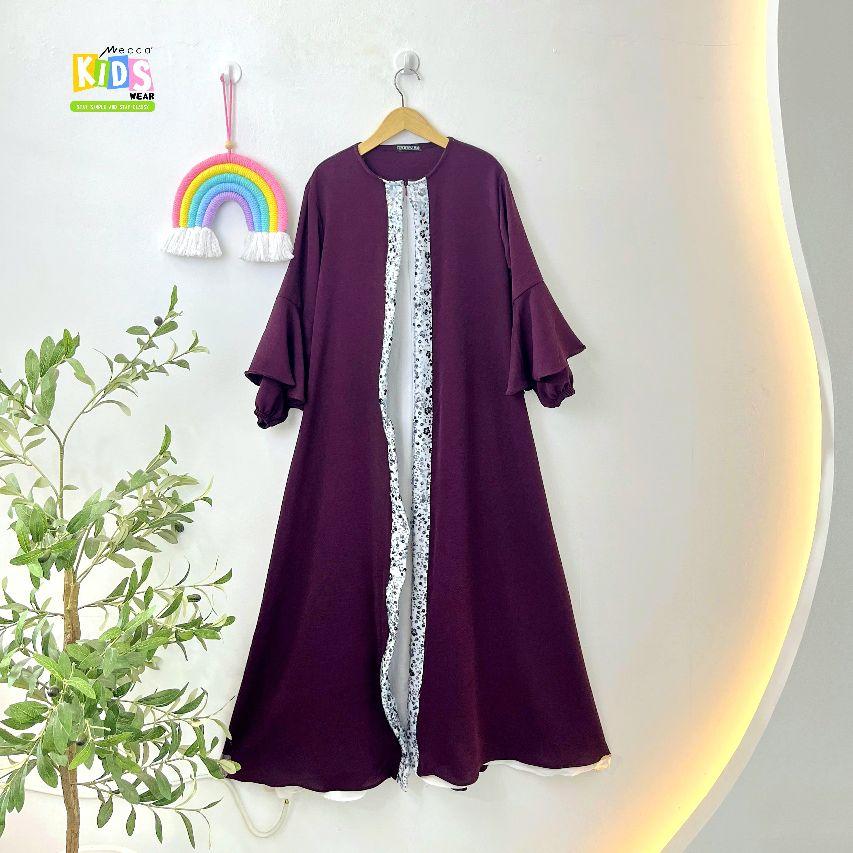 Mecca Abaya Dubai Syari Mewah Couple Mom&Kids Dress Muslim Wanita