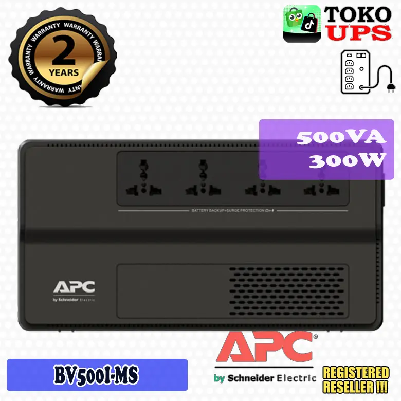 APC BV500I-MS BV500IMS UPS 500VA 300W 230V Floor Wall Mount