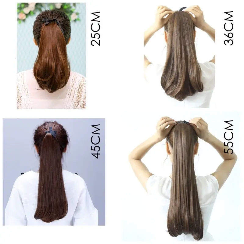 TALI PITA LURUS TEBAL TIDAK MENGKILAP DIJAMIN UANG KEMBALI /KUNCIRAN EKOR KUDA LURUS / TIE PONYTAIL LURUS BLOW / FAKE HAIR/HAIRCLIP KUNCIRAN RAMBUT /TALI KUNCIRAN KUDA LURUS/PONYTAIL WIG RAMBUT PALSU/hairclip/hairextension/ tali ekor kuda 0