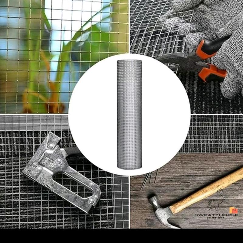 Kawat Loket PVC Hijau/ Kawat / 1/2 Inch/3/4 inch/ 1 Inch 5