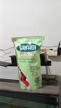 Product Review of Makanan Ikan San Koi Spriluna Fish Food 5mm - 1kg from E**g k**r 0