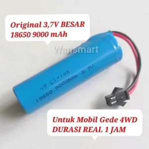 Batrei cas tunggal 14500 3.7v 5000mAh batrei untuk upgrade mainan mobil RC Elektrik Pengendali Jarak Jauh Remote Control Remot Toy