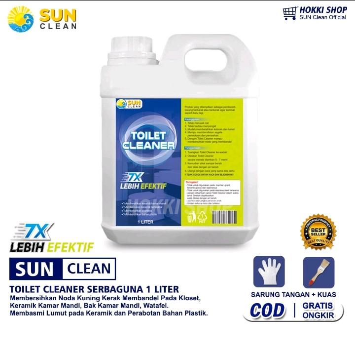 SUNCLEAN Pembersih Toilet Cairan Serbaguna 7x Lebih Efektif Angkat Noda Membandel 1000 ml