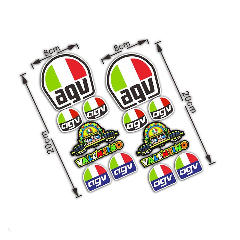Product Introduction of Ducati KTM Akrapovic agv Yoshimura WP Universal Motorcycle Fairing Stickers 11