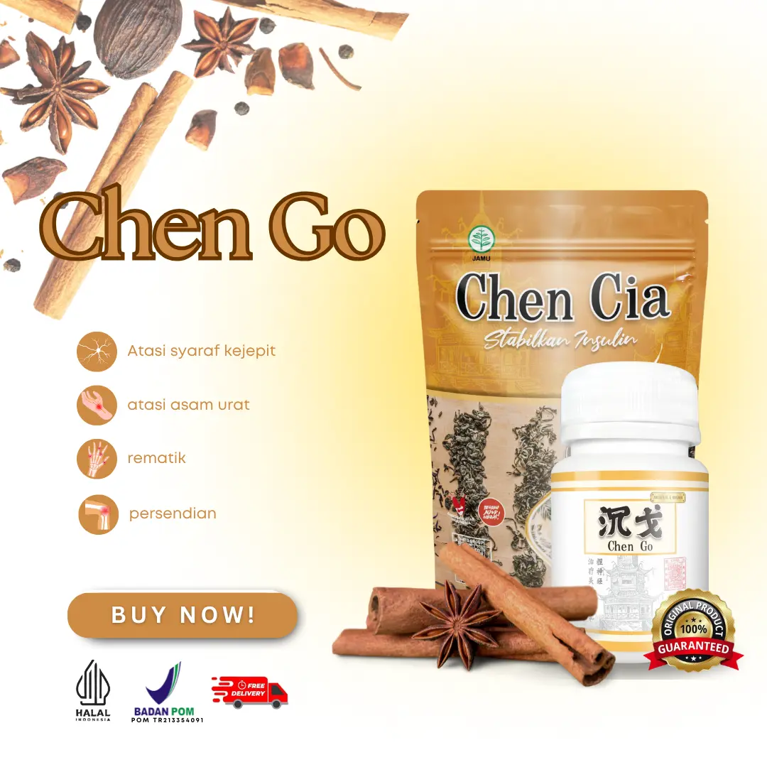 Chen Go - untuk persendian syaraf kejepit asam urat
