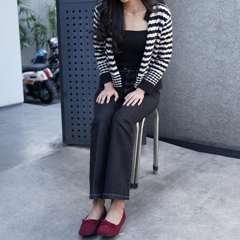 Raitalexander - Anna Red Suede Flatshoes 5