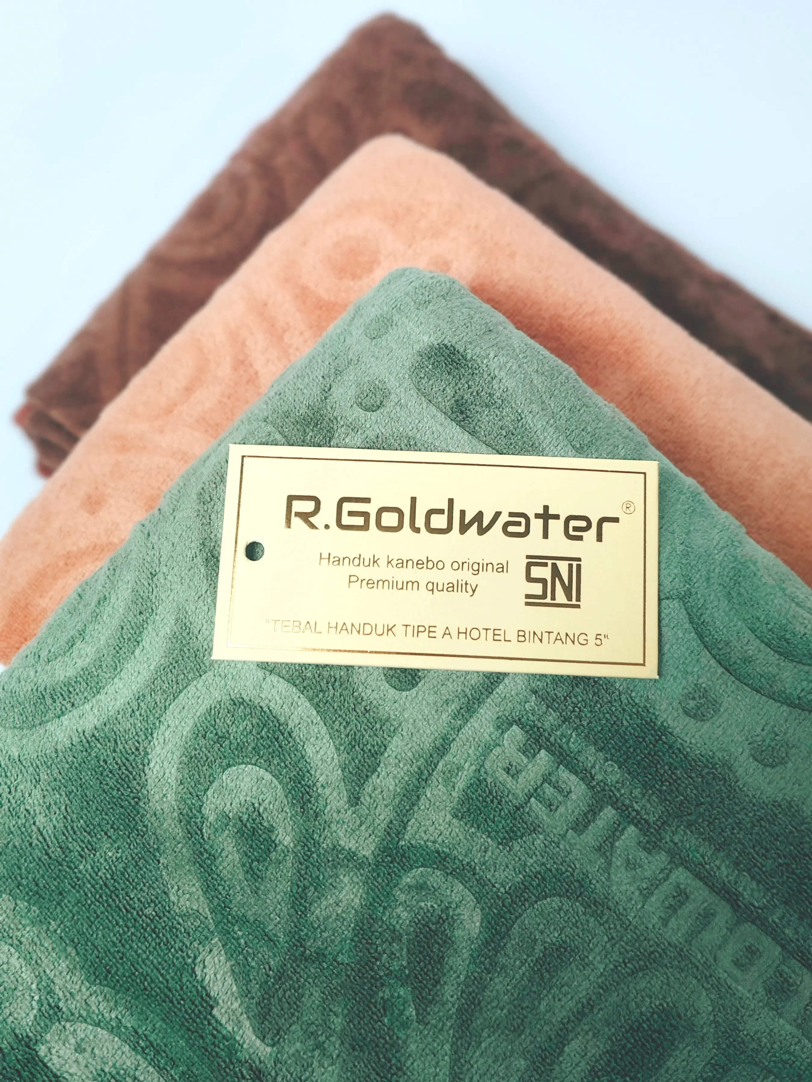 Handuk Mandi Dewasa Motif Queen  Standar 150 x 75 RGoldwater Menyerap Air Standar Tahan Robek Serabut Ga Copot Hanya Akan Beli Sekali