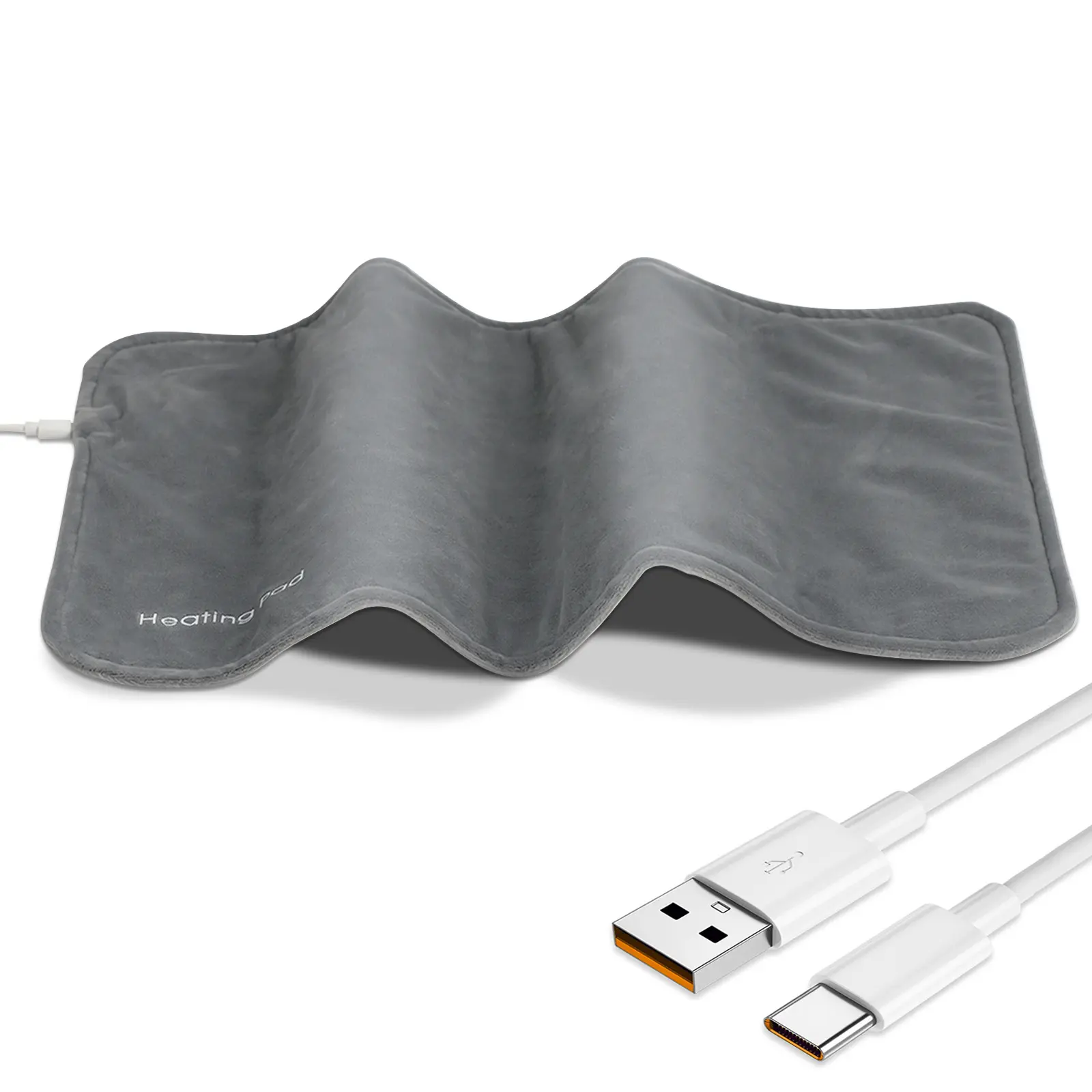 Electric Heating Pad for Cramping Back Pain Relief Heat Pad Mini Heated Blanket Body Warmer USB 5V Electric Mat Thermal Blanket