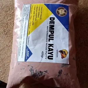 DEMPUL KAYU COKLAT JATI WOOD FILLER GARUDA SIAP PAKAI MEBEL PINTU KUSEN KURSI MEJA KERAJINAN TANGAN