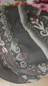 Product Review of Sarung Atlas Idaman Kembang - Motif BHS Hitam Batik from s**a 0