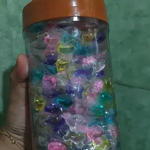 (1 PAX ISI 20PCS) Laundry Gel Ball 3 in 1 + Butiran Manik Pewangi / Pelembut Softener / Deterjen Laundry 3in1 / Sabun Cuci Baju Pakaian