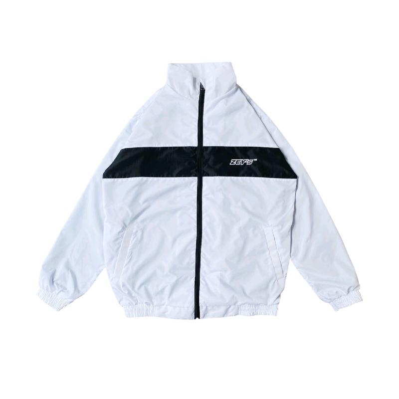 Jaket Parasut Pria Wanita Jaket Windbreaker Taslan Waterproof Premium Unisex Keren Nyaman Outdoor Distro 1