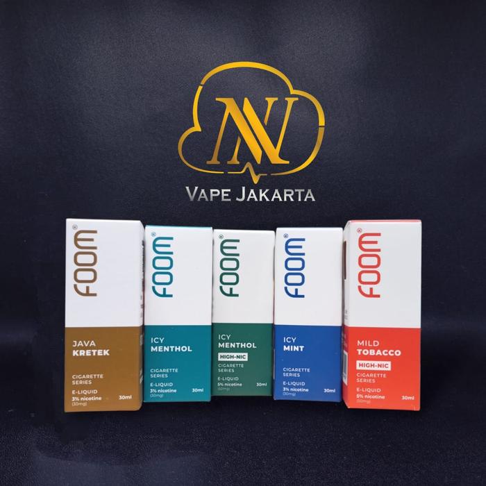 Jual Foom Cigarette Series Salt Nic 30ml 30mg by FOOM - Icy Mint - Kota  Administrasi Jakarta Barat - Nnvape