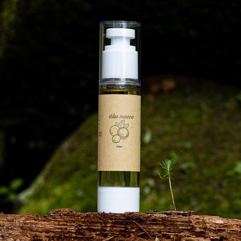 Dầu dưỡng Macca Massage Dưỡng Ẩm Da Body Oil Hữu cơ Làm Đẹp Da Dưỡng Body