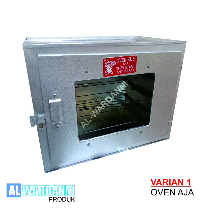 Oven kompor oven tangkring 3 susun oven kue gratis peralatan dan cetakan kue murah lemngakp Kayu Kuning Loyang 3