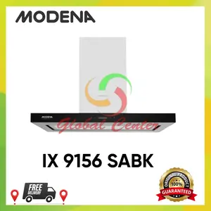 MODENA ISLAND COOKER HOOD IX 9156 SABK - GARANSI RESMI
