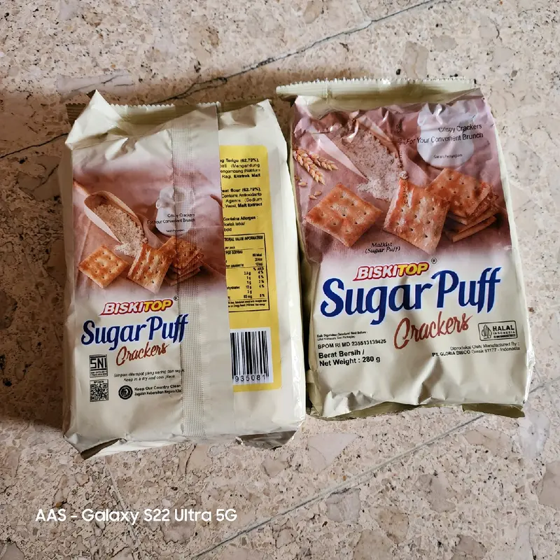 2pcs SUGAR PUFF Crackers Netto 280gr (exp 2026) 3
