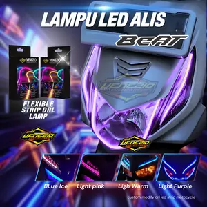 PAKET LAMPU ALIS MOTOR HONDA BEAT KARBU SEPAKET TINGGAL PASANG