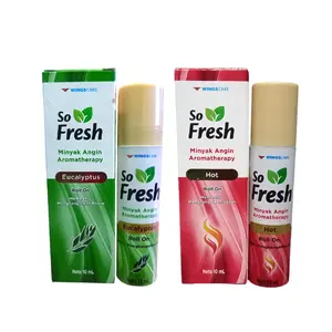 Paket hemat 4 pcs so fresh minyak angin aromatherapy 10 ml
