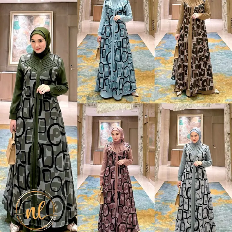 Rivoli vol.2 Dress Terbaru 2 in 1 Set Outer Elegant Original New Lusy 6
