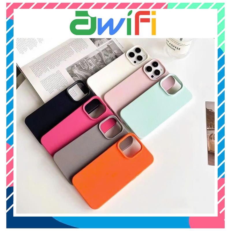 Ốp Lưng Iphone TPU hoa tiết da mềm basic 6 6splus 7 8 plus x xs 11 12 13 14 15 16 pro max plus promax -Awifi Case A3-7