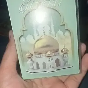 [50 lembar motif islami] amplop / angpao lebaran hari raya idul fitri kemasan mika isi 50 lembar amplop lebaran edisi islami