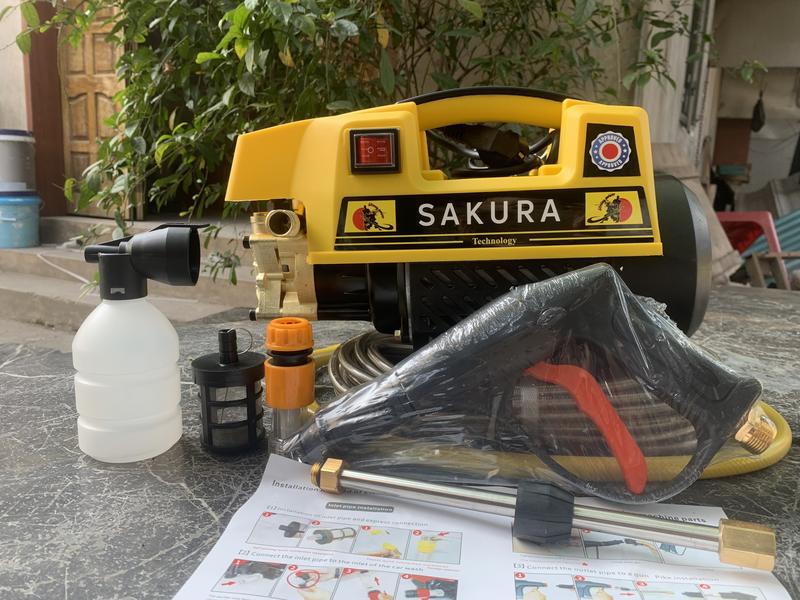 Máy rửa xe Sakura Japan 3500 chính hãng