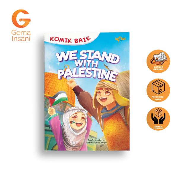 Gambar Komik Anak - Komik Baik, We Stand with Palestine dari Gema Insani Kota Depok Tokopedia