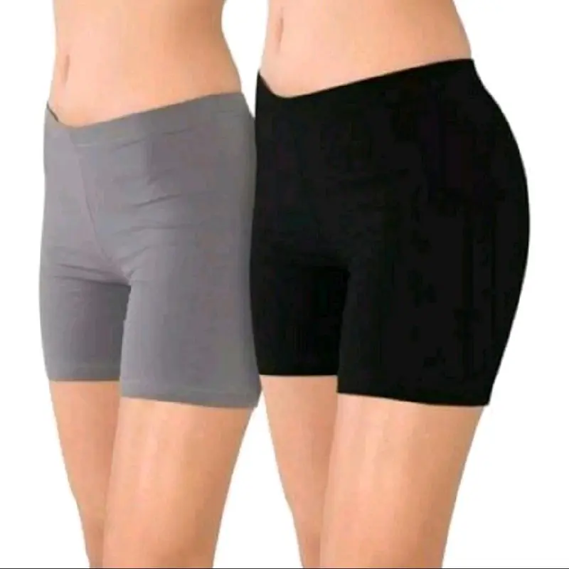 paket 3pcs shot bahan sapndexs jersi berkualitas Shorts kpop regular leggings Celana Wanita Pendek 2