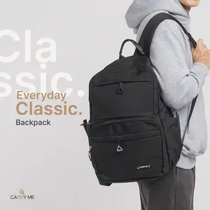 Carry Me - Everyday Classic Backpack / Ransel Pria Wanita / Ransel Sekolah Kuliah Kerja Traveling