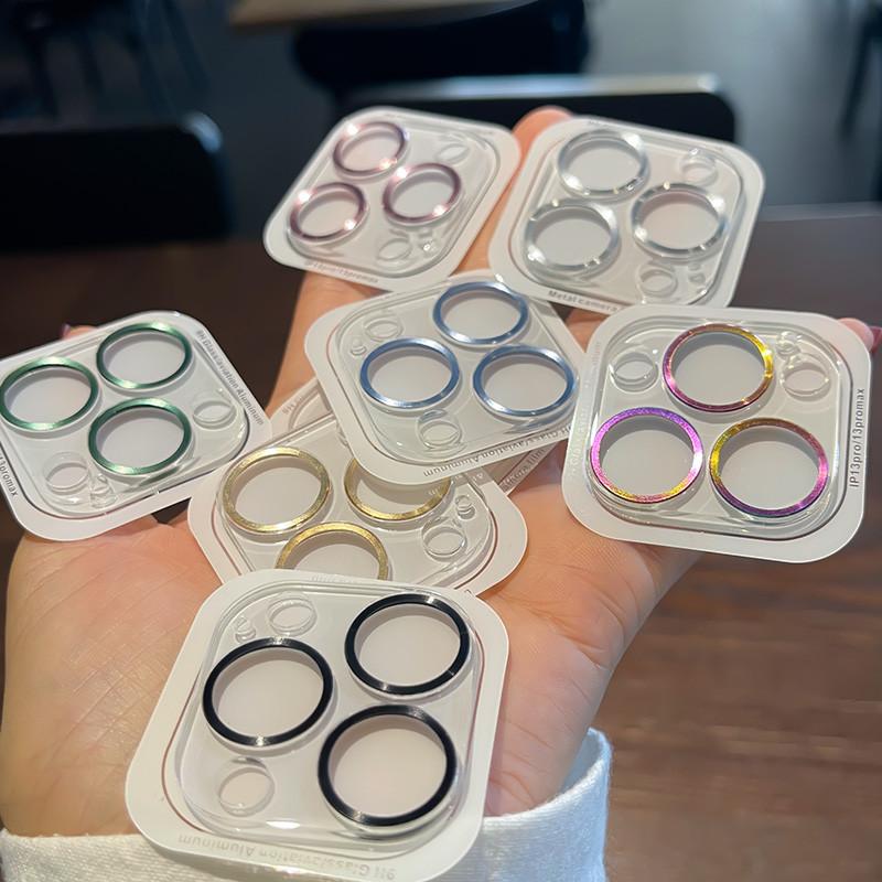 【Giao hàng nhanh Miếng dán bảo vệ ống kính camera điện thoại tương thích với iPhone 17 Air 16 15 14 11 12 13 Pro Max