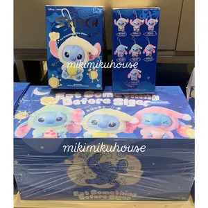 READY STOCK MINISO STITCH BLIND BOX PLUSH BAG CHARM DOLL KEYRING DISNEY STITCH EAT SOMETHING BEFORE SLEEP ORIGINAL OFFICIAL MERCHANDISE MINISO & STITCH BLINDBOX FIGURE KEYCHAIN GANTUNGAN BONEKA LILO & STITCH